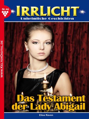 cover image of Das Testament der Lady Abigail